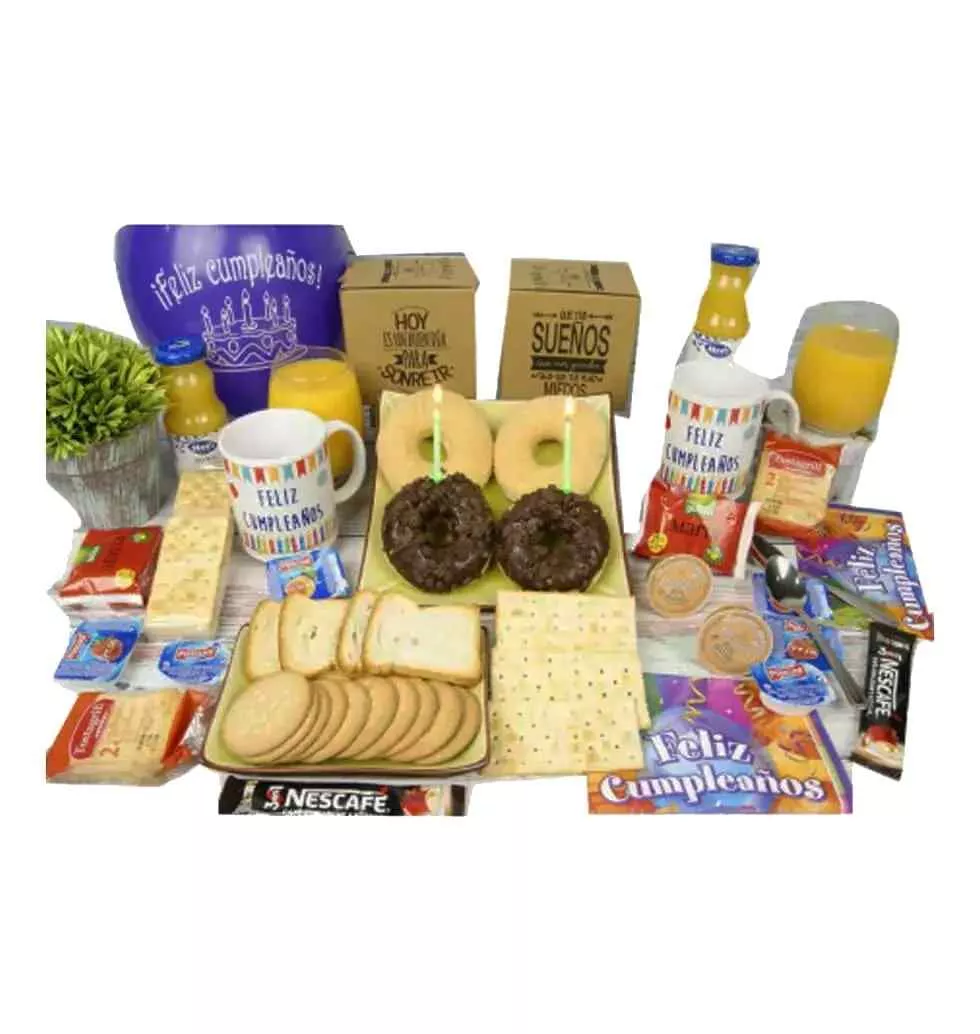 Birthday Celebration Breakfast Hamper