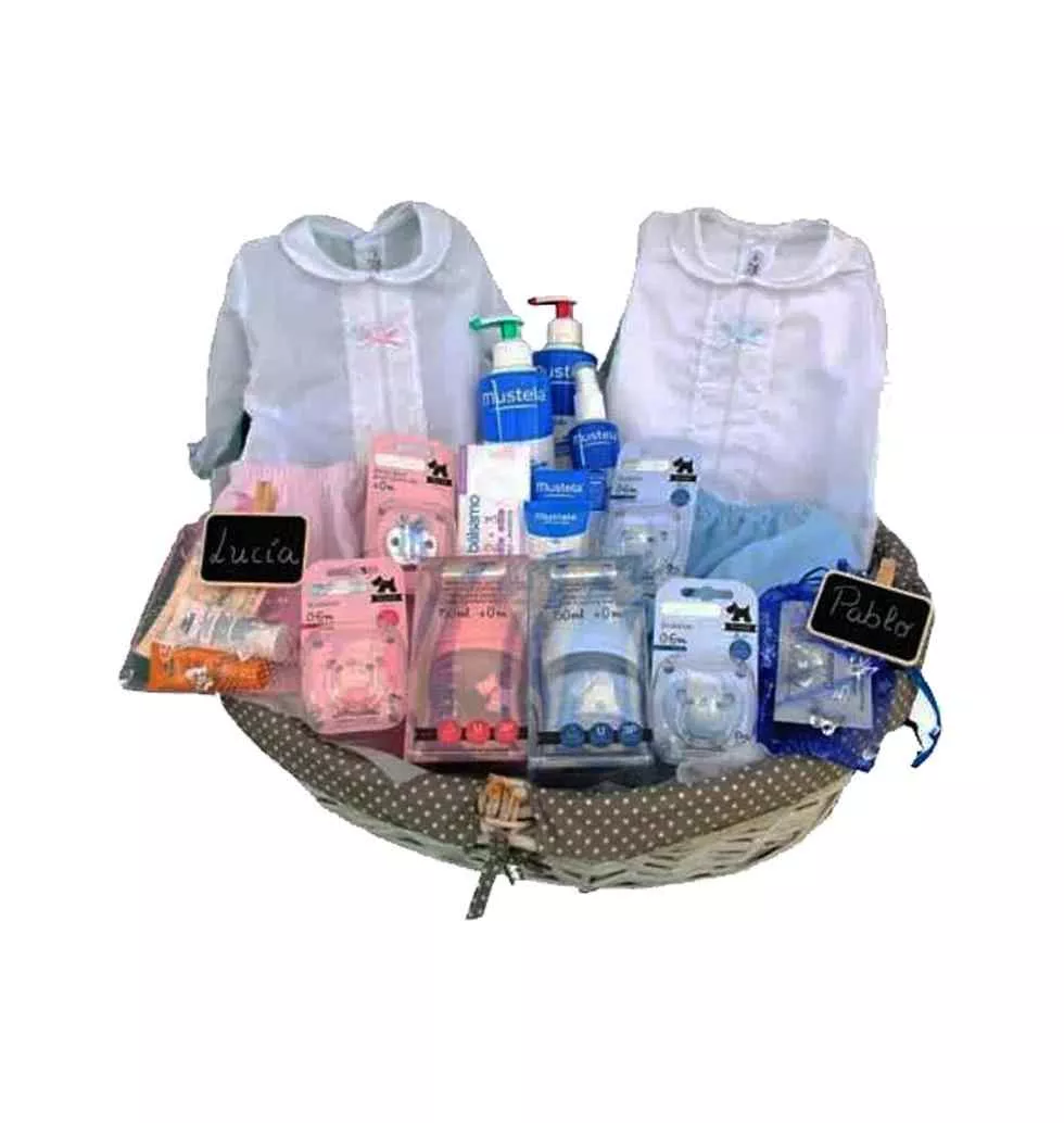 Charming "Spa Time" Baby Gift Hamper with Lots