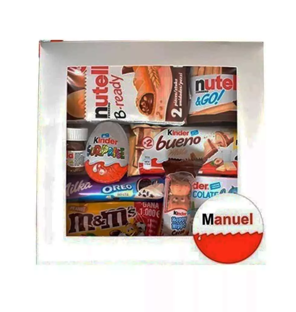 Personalized Delights Box Assorted Treats