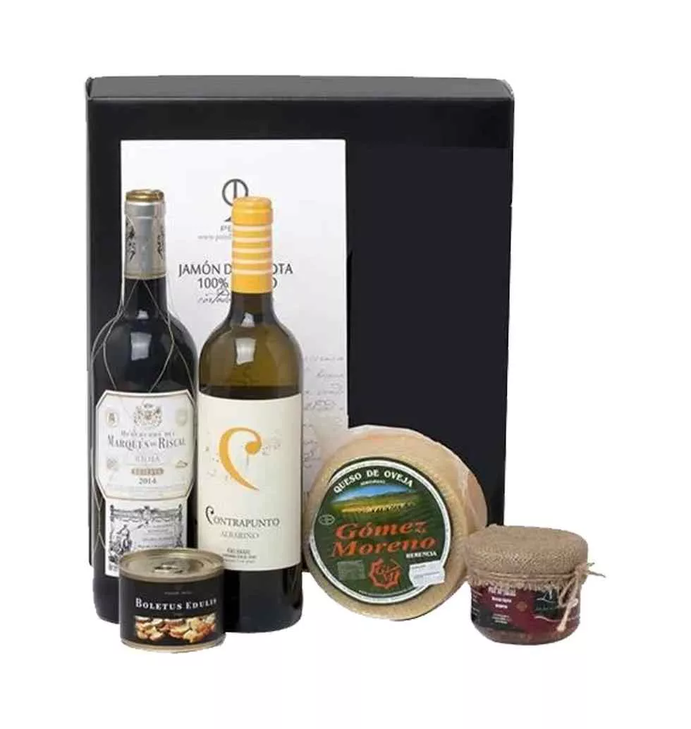 Seasonal Cheer Gourmet N Cheese Gift Box