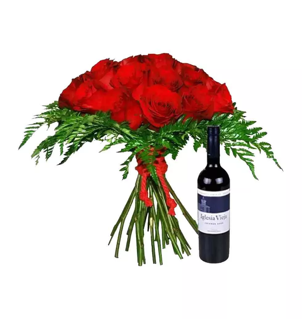 Wine And Roses Luxury Gift