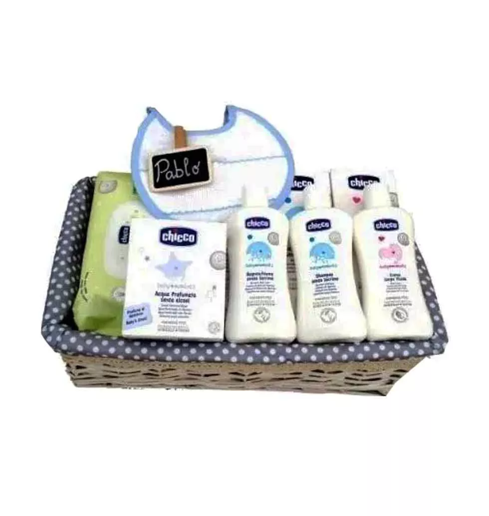 Fabulous Big Baby Bathing Gift Basket of Joy