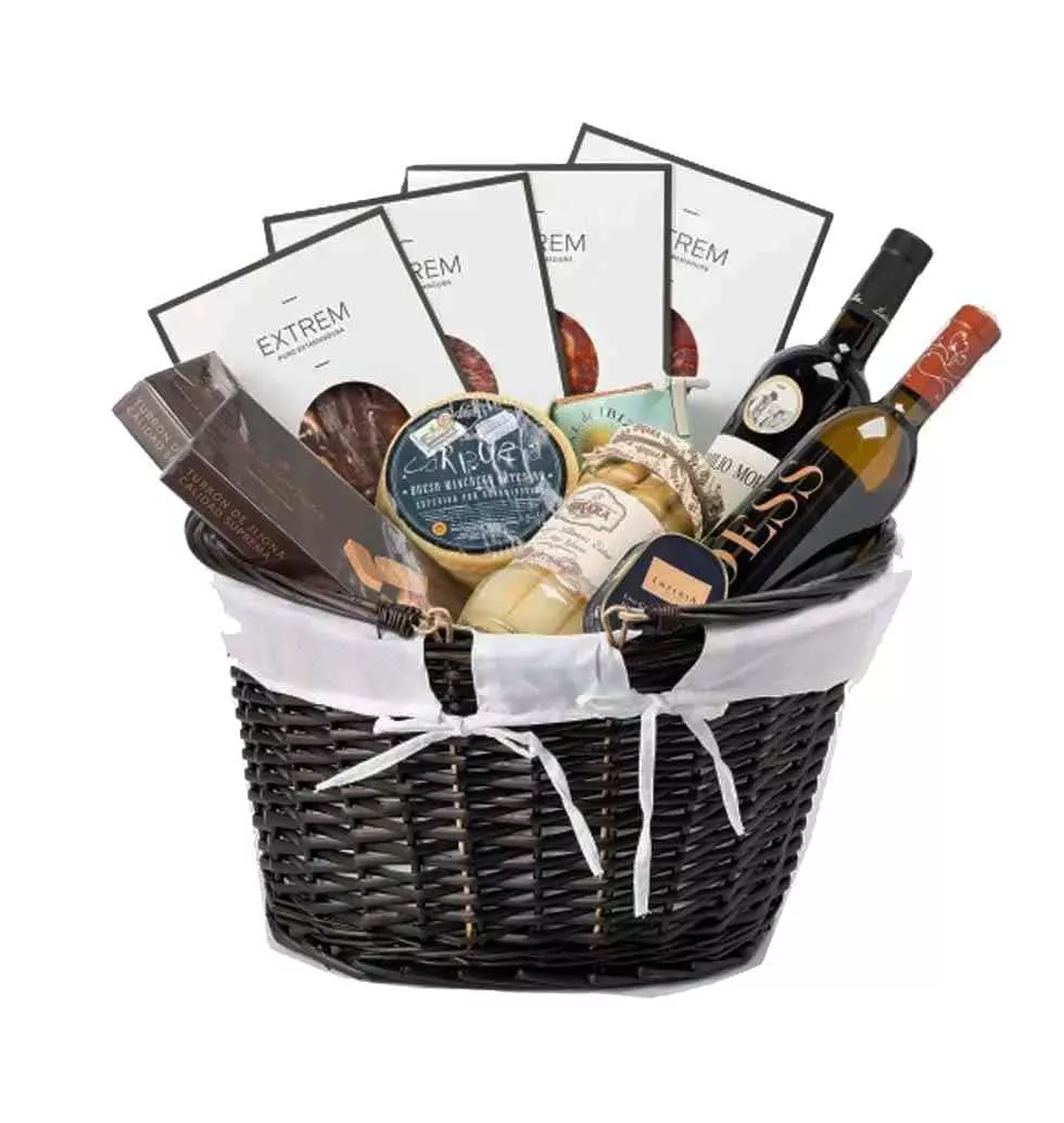 Incredible Wine And Gourmet Basket