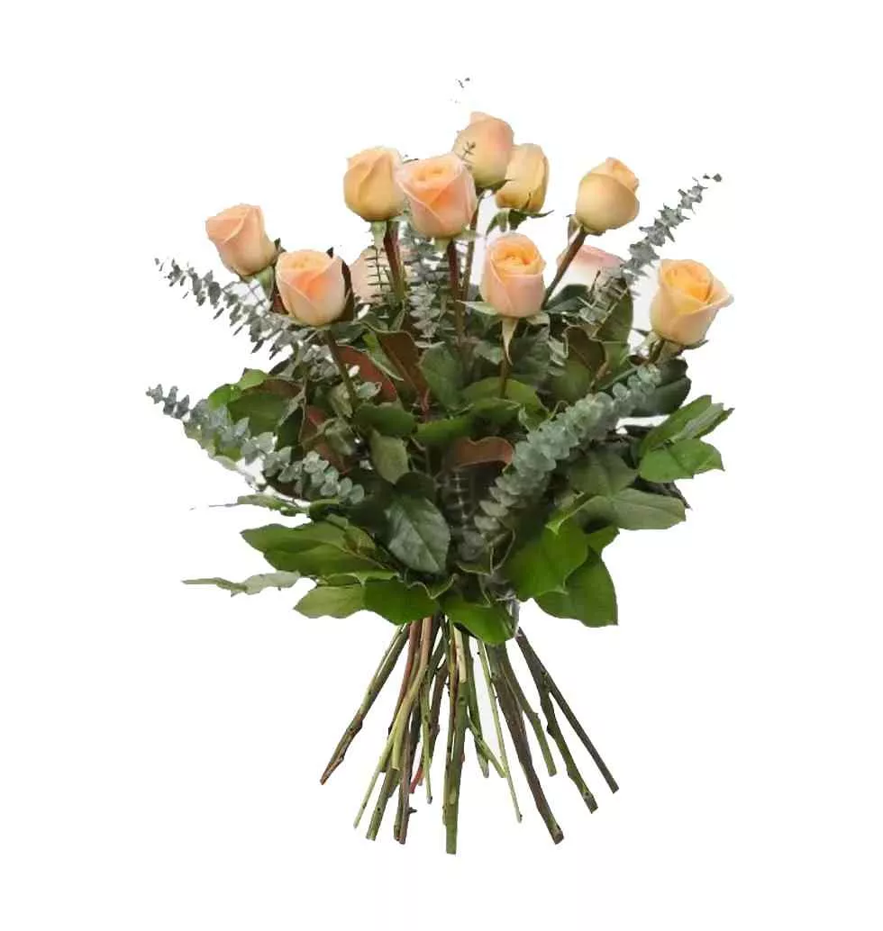 Chic 12 Rose Bouquet