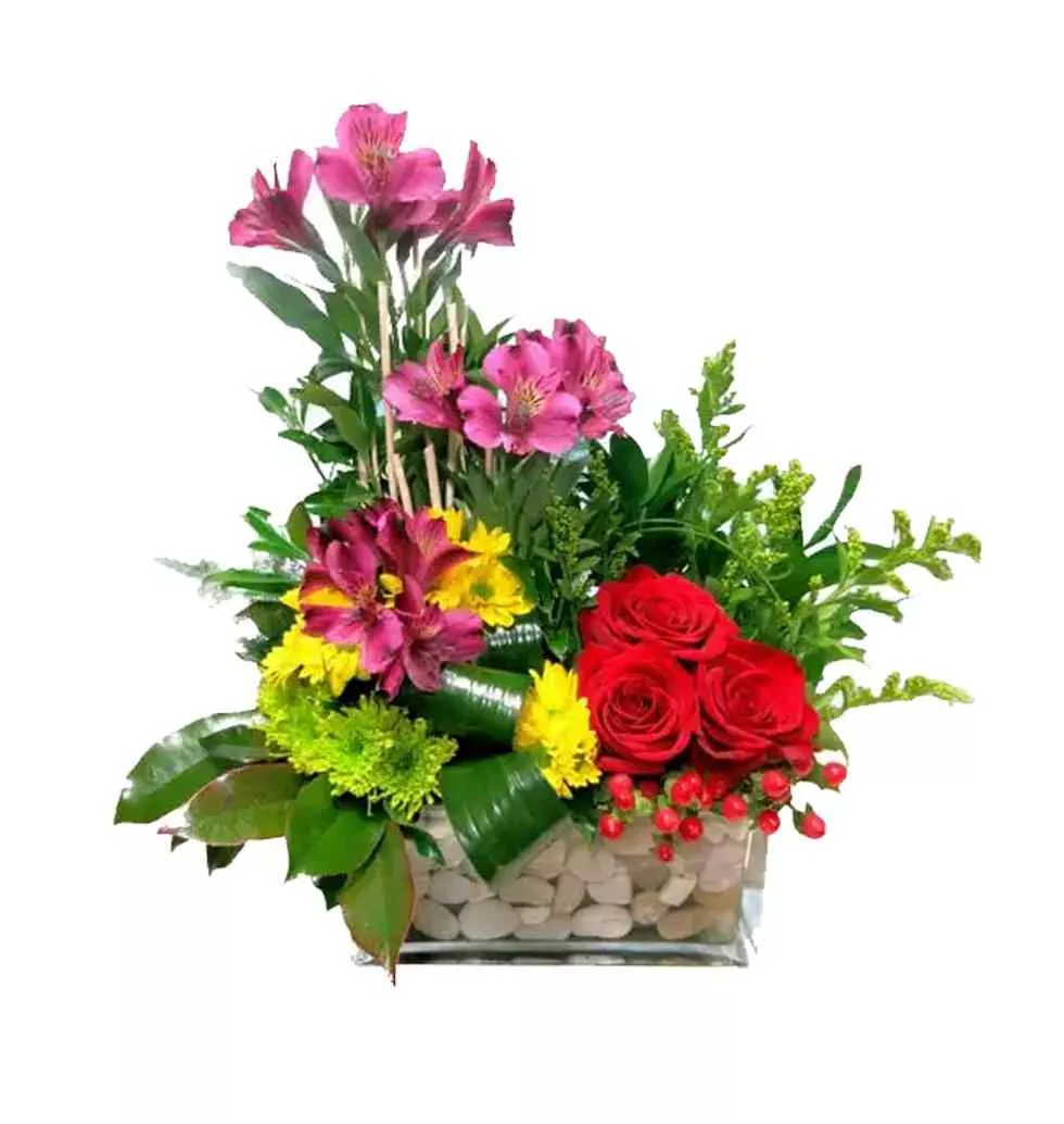 Petite You Are Special Colorful Flowers Bouquet