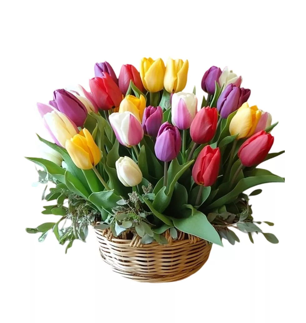 Charming Tulip Ensemble