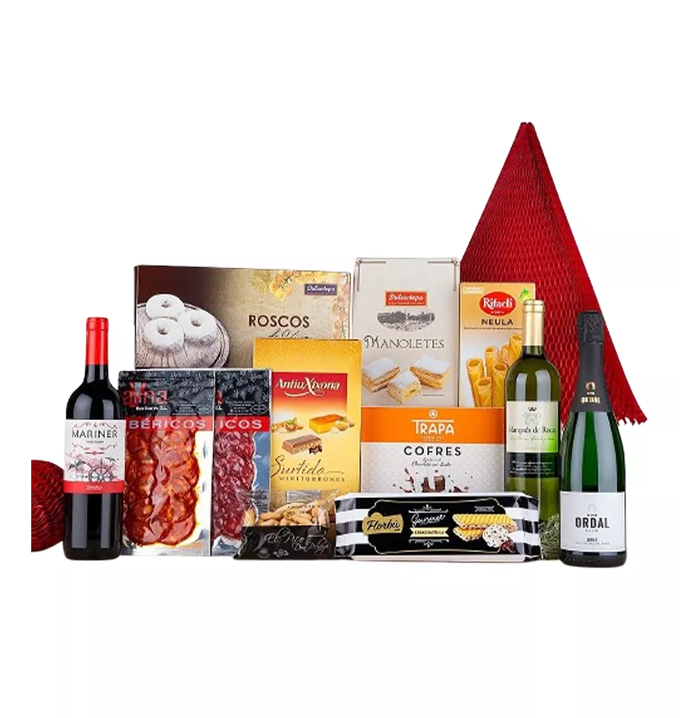 Premium Wine & Nougat Gift Box