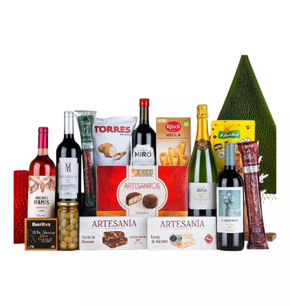 Luxury Wine & Gourmet Delights Hamper