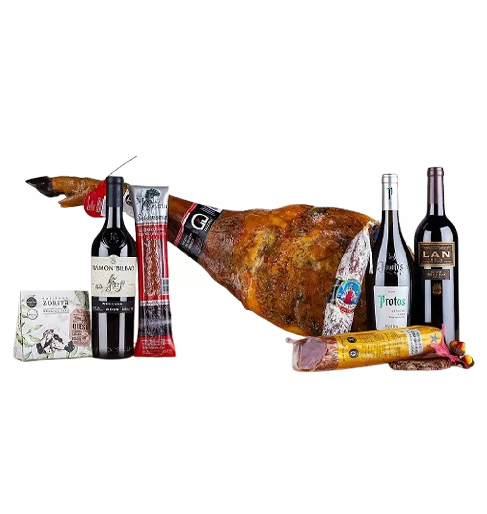 Rioja & Iberian Charcuterie Set