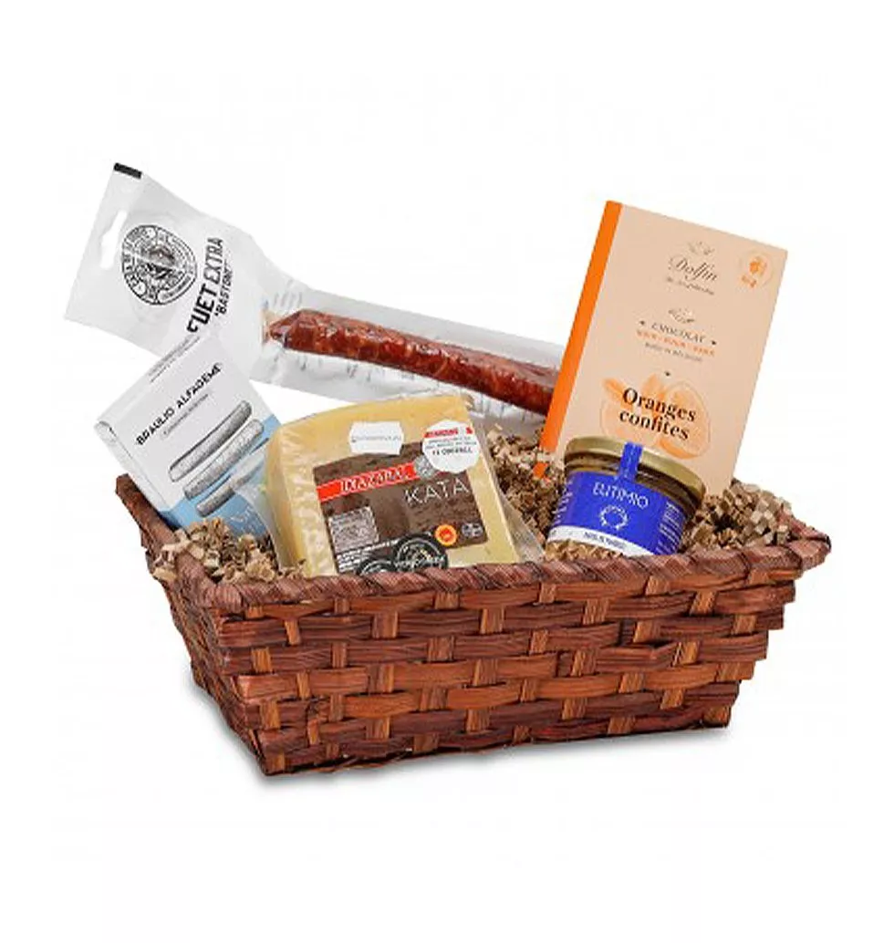 All-in-One Gourmet Gift Basket