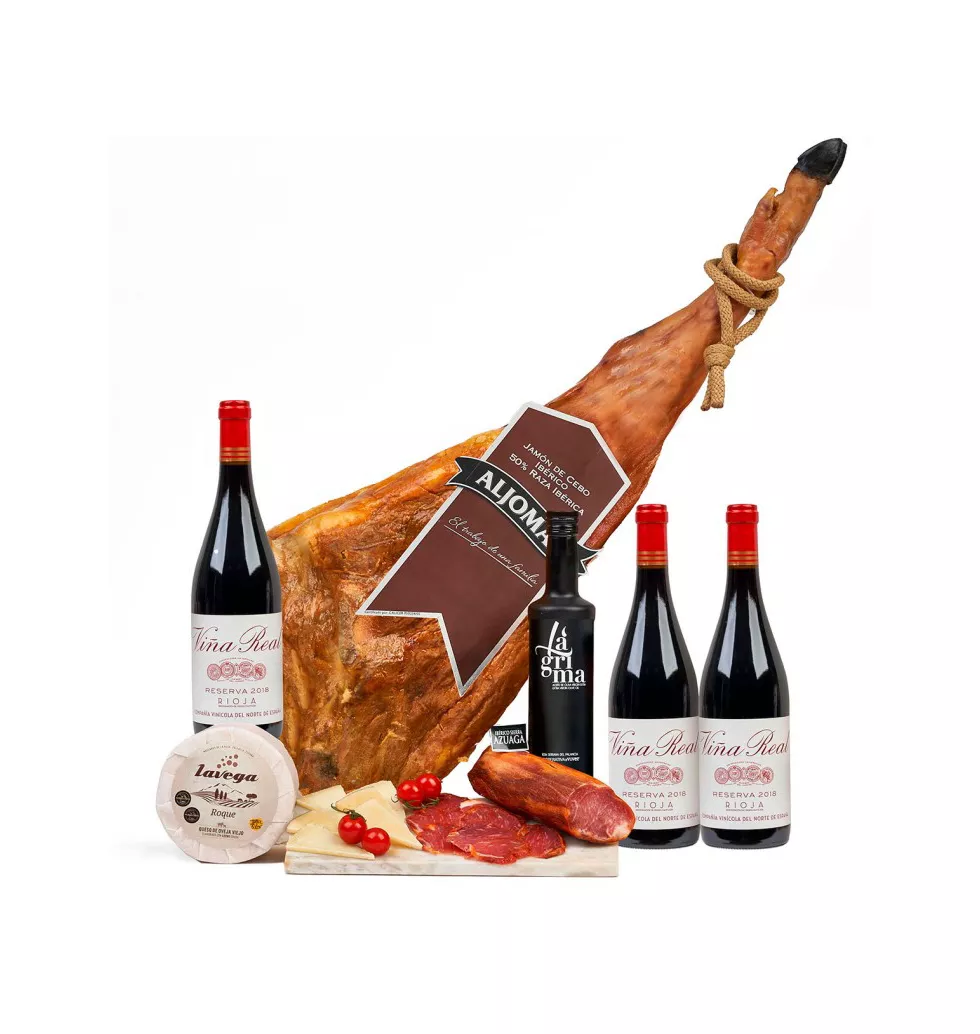 Luxurious Iberian Ham & Cheese Collection