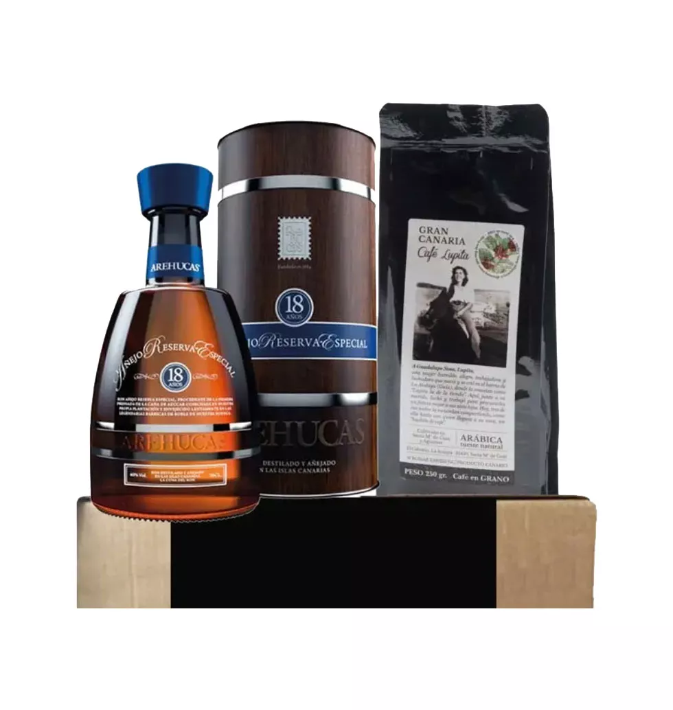 Aged Rum & Aromatic Coffee Set