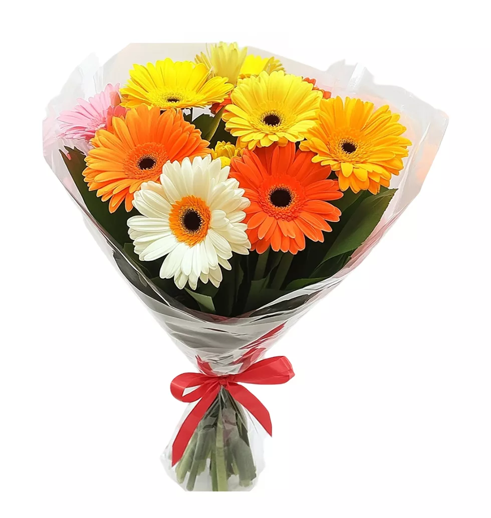 Colorful Gerbera Charm