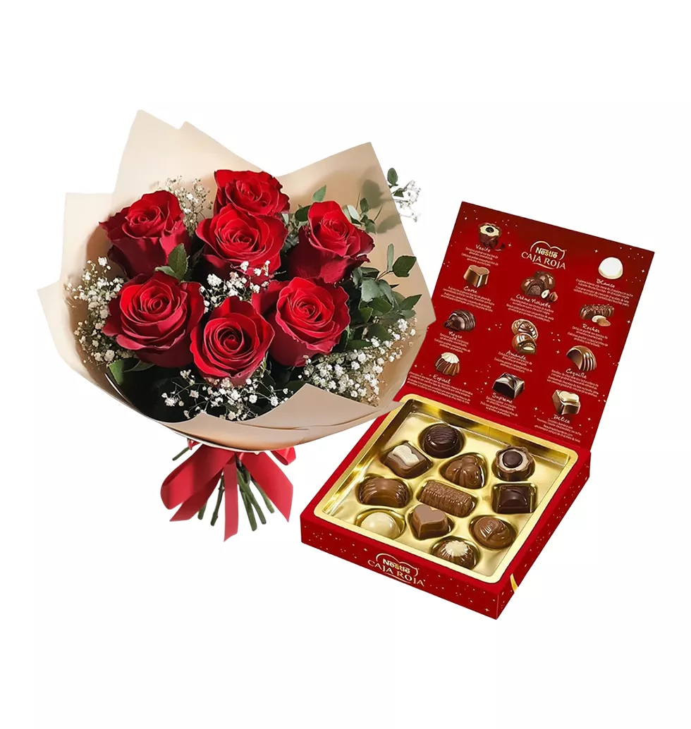 Teddy & Roses Love Gift