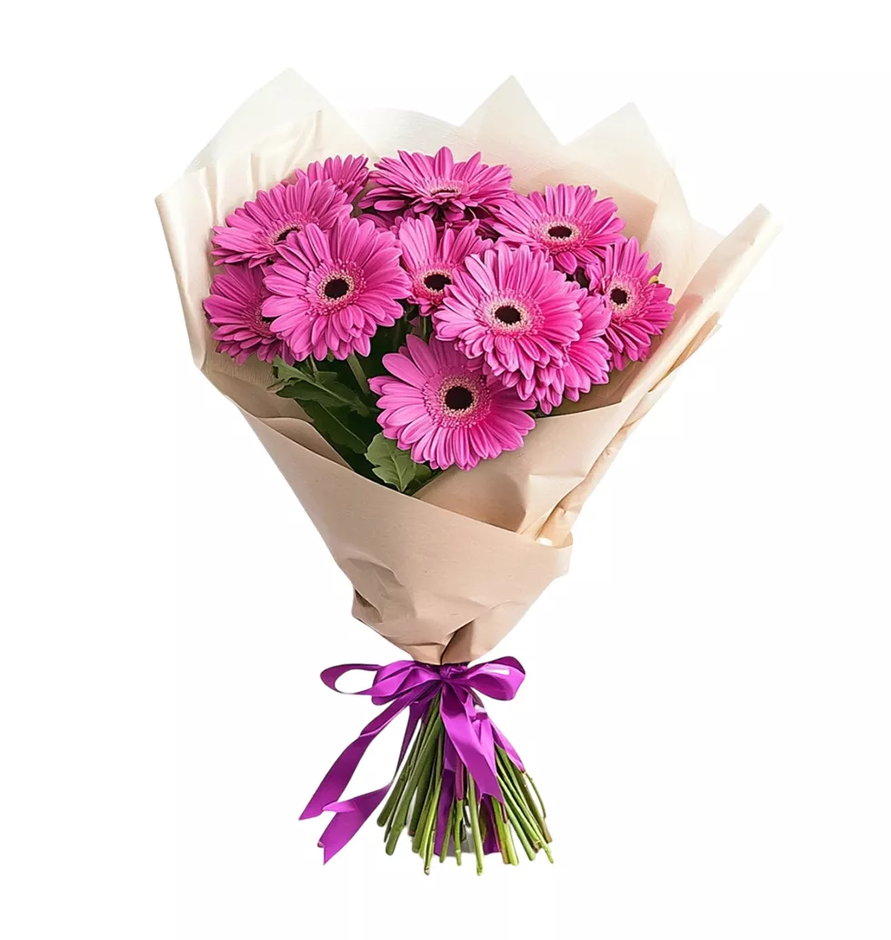 Colorful Gerbera Bouquet