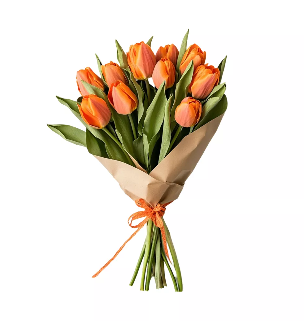 Bright Orange Tulip Inspiration