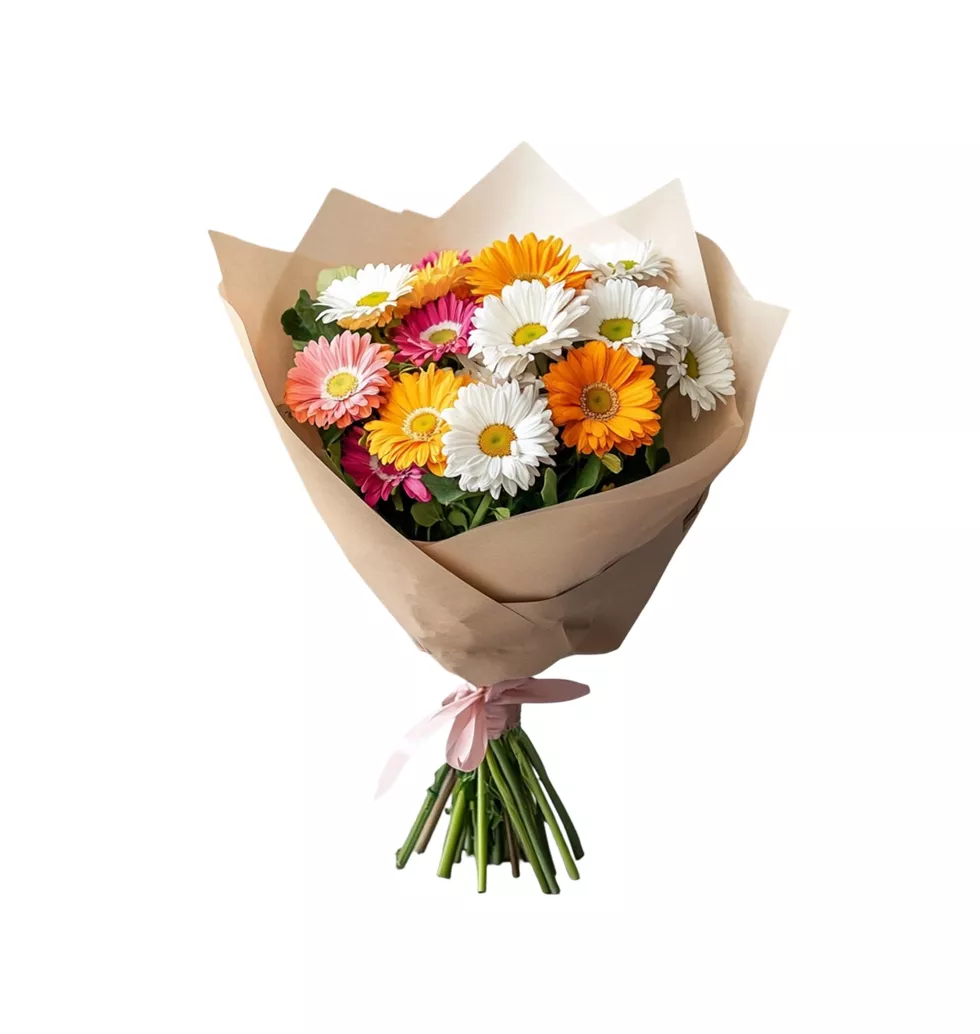 Daisy Delightful Splendor Bouquet